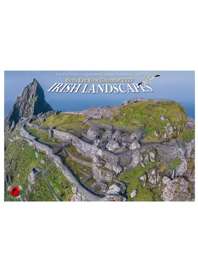 Irish Landscapes Bird's Eye View 2027 Calendar